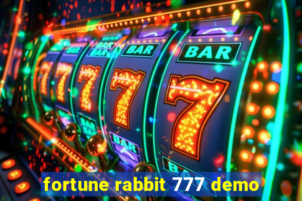 fortune rabbit 777 demo